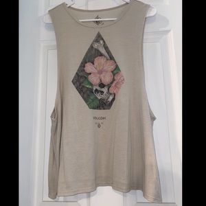 volcom muscle/tank